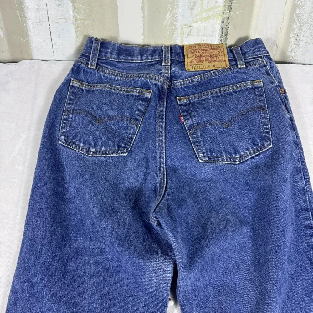 Levi Strauss & Co. Mens‎ Straight Leg Jeans Blue Denim 5-Pocket Outdoor Size 13 - Picture 4 of 16